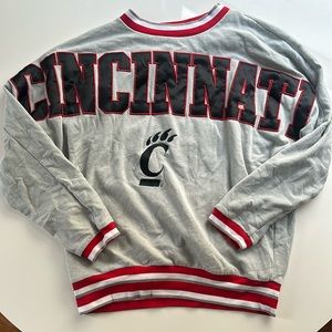 University of Cincinnati Bearcats PINK Crewneck